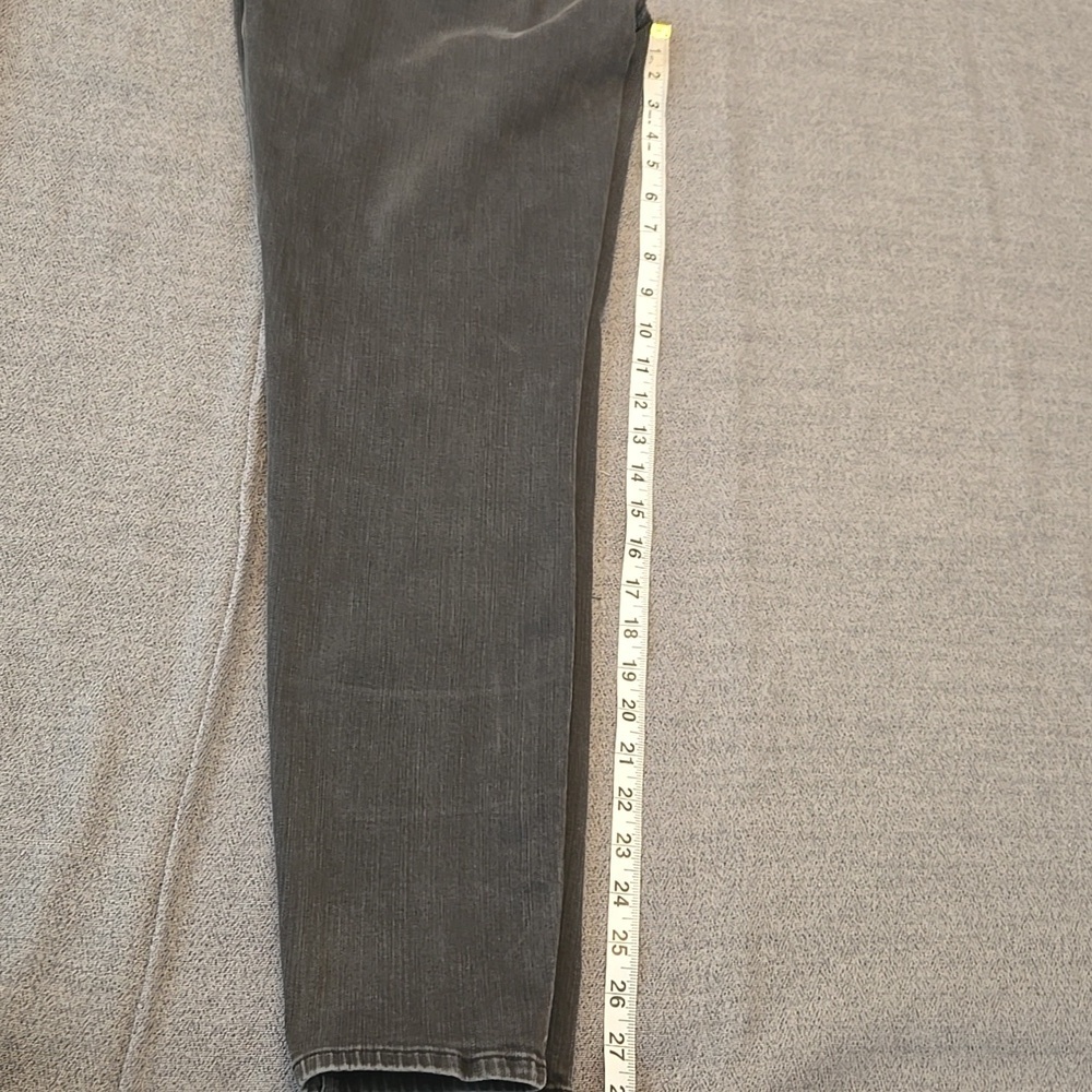 Madewell Charcoal Curvy High-Rise Skinny Jeans Size 32T - Picture 10 of 14